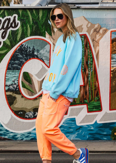 CAPRI ORANGE TRACK PANT - SALE