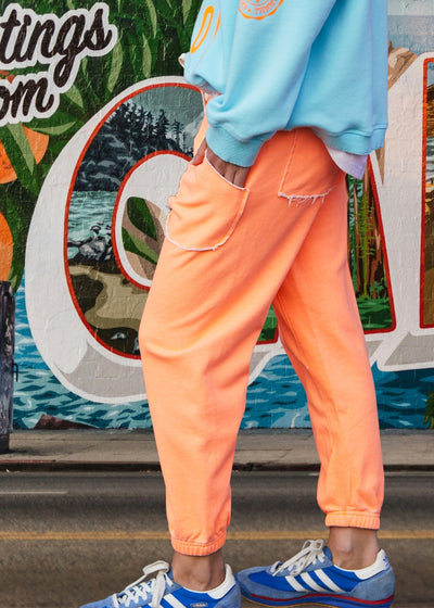 CAPRI ORANGE TRACK PANT - SALE