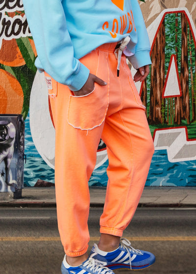 CAPRI ORANGE TRACK PANT - SALE