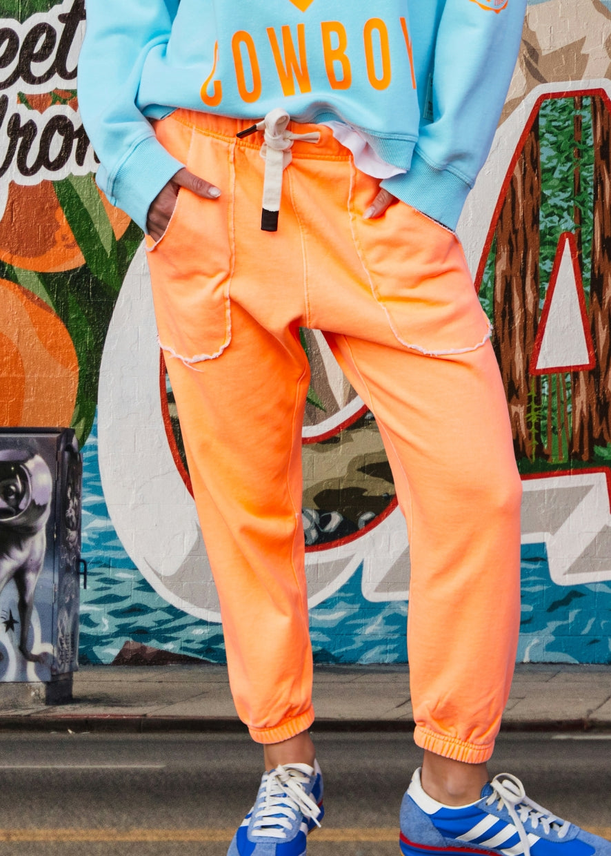 CAPRI ORANGE TRACK PANT - SALE