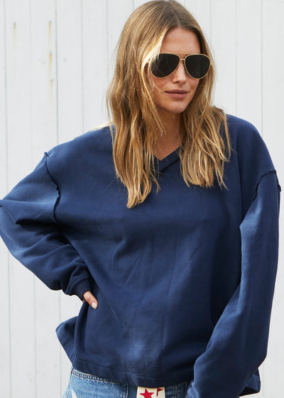 CAPRI NAVY SWEAT - SALE