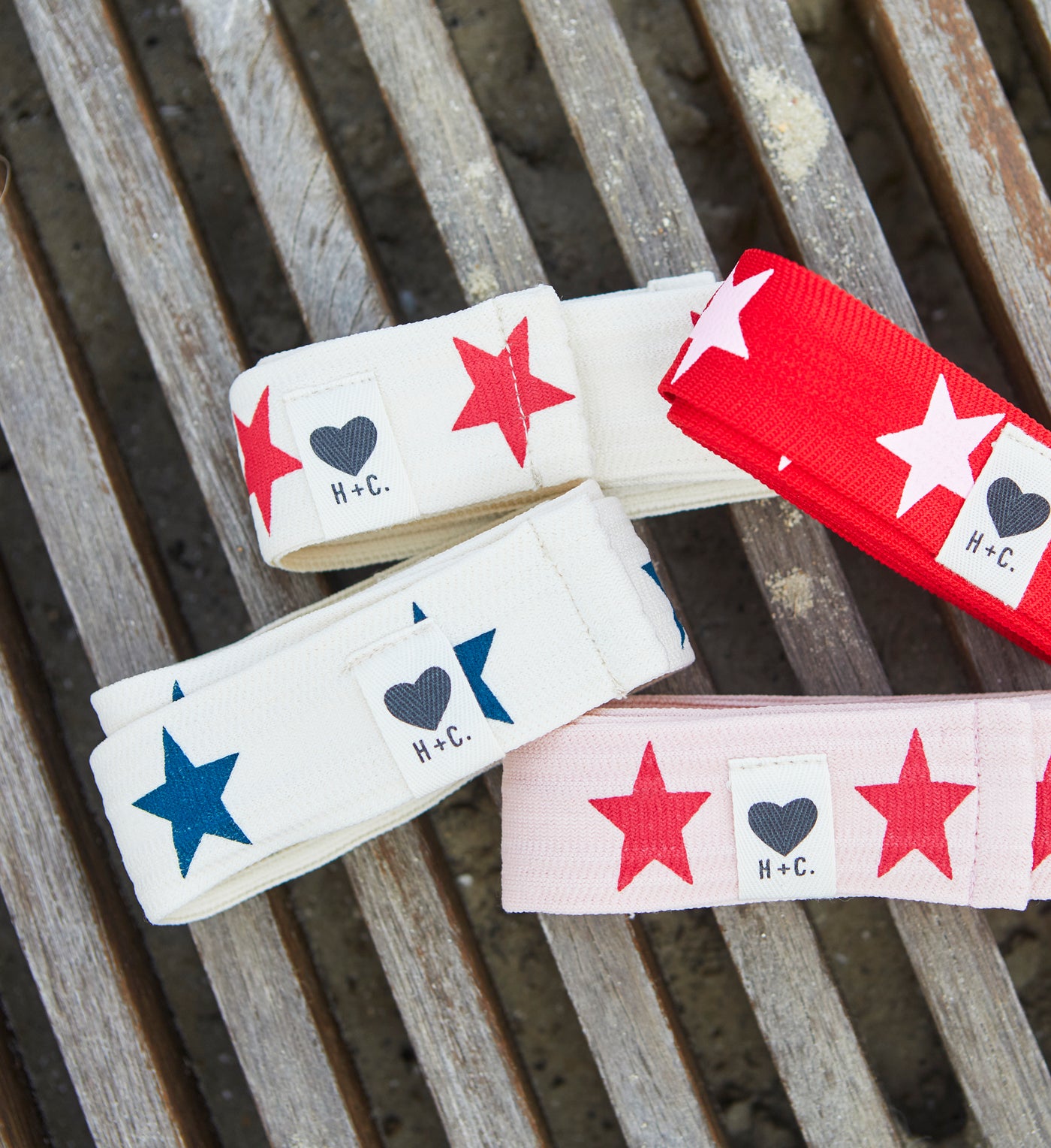 STAR TIE BELT - PINK