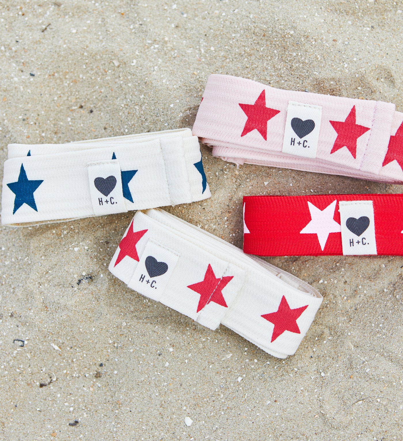 STAR TIE BELT - PINK