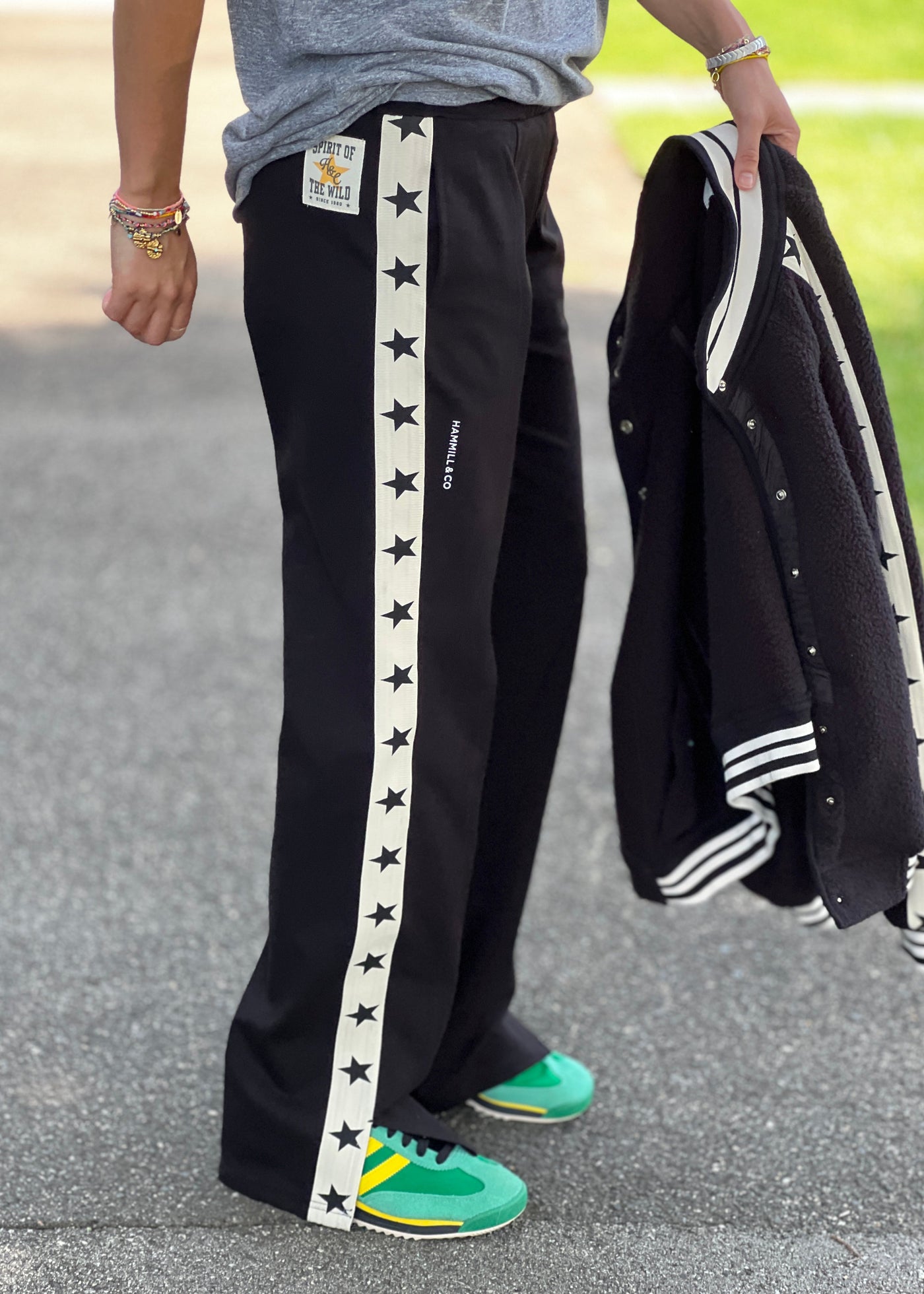 VARSITY STAR  SPORT PANT - BLACK