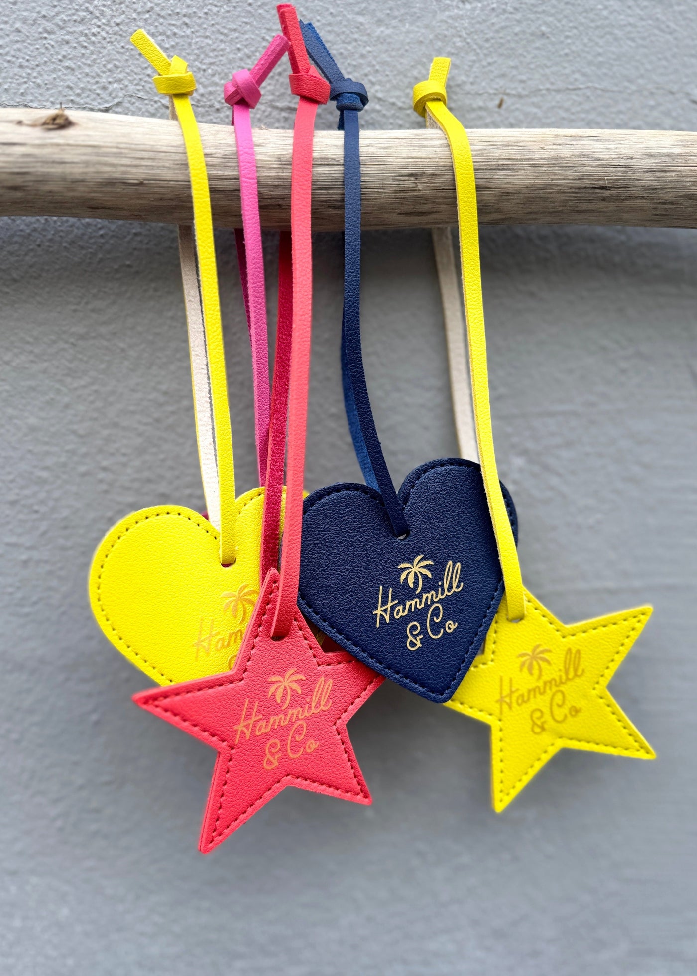 STAR BAG TAG - RED STAR