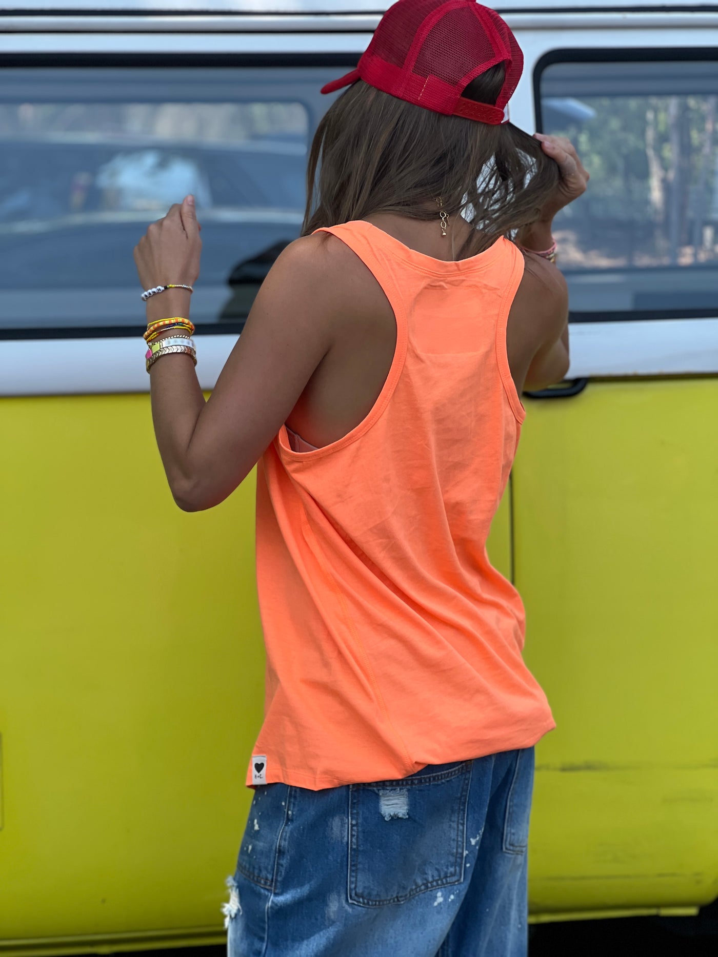 LAYERING TANK - ORANGE