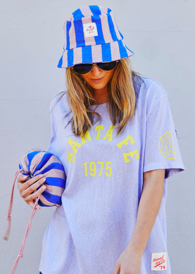 Hammill & Co soft mauve slouchy tee, it delivers that perfectly relaxed, lived-in vibe.