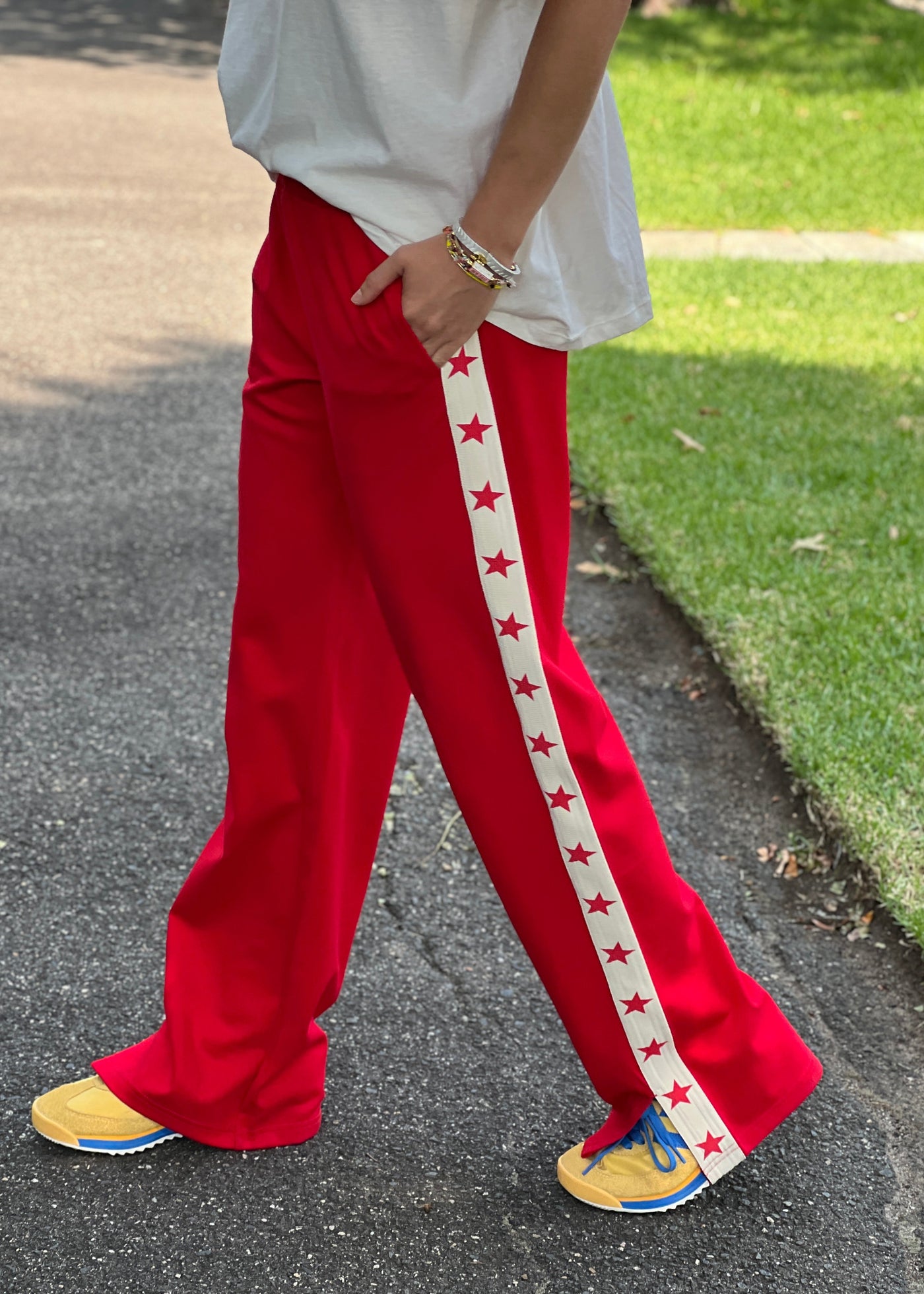 Hammill & Co wider  leg street pant is a new addition to our track pant offering, an easy pull versatile style that is super comfy yet super stylish which can be dressed up or down!