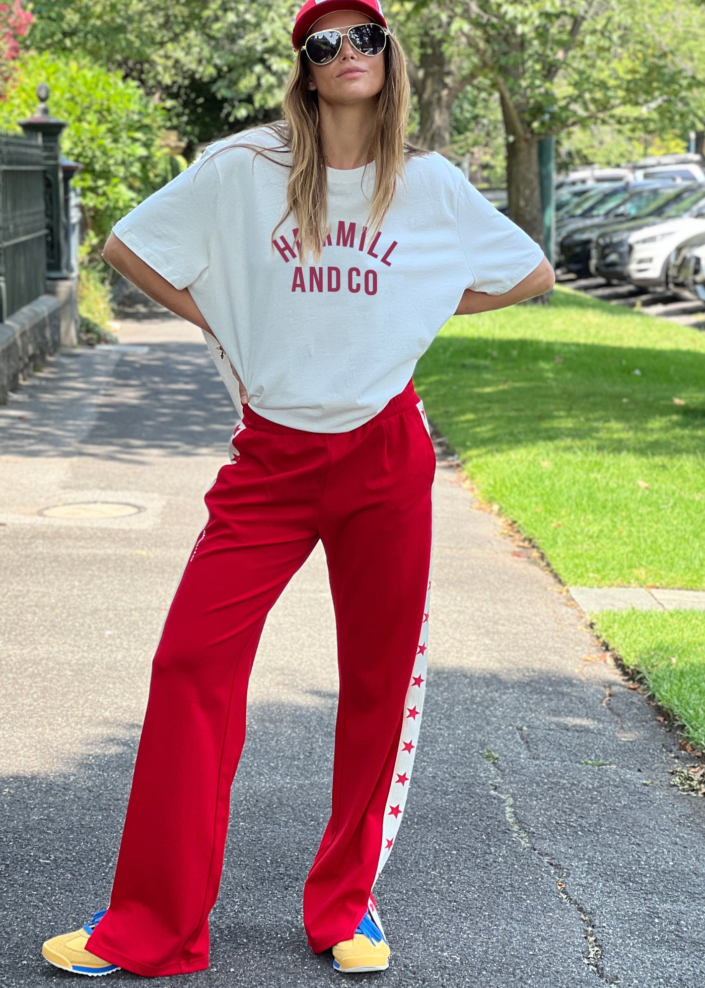Hammill & Co wider  leg street pant is a new addition to our track pant offering, an easy pull versatile style that is super comfy yet super stylish which can be dressed up or down!