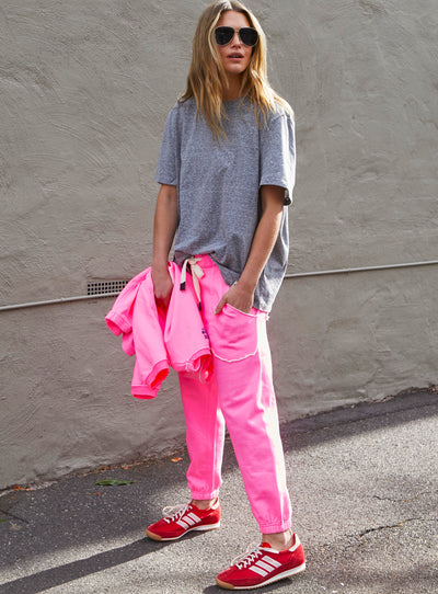 CAPRI HOT PINK TRACK PANT - SALE