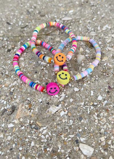 KIDS SMILY BRACELET SET