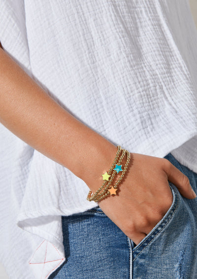 GOLD STAR BRACELET